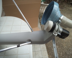 Kit upgrade banda C su Laminas Gibertini + lnb banda c + conico